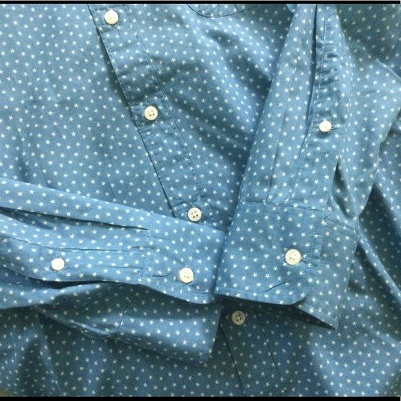 J Crew Mens Slim Button Down Size Medium - Picture 5 of 8